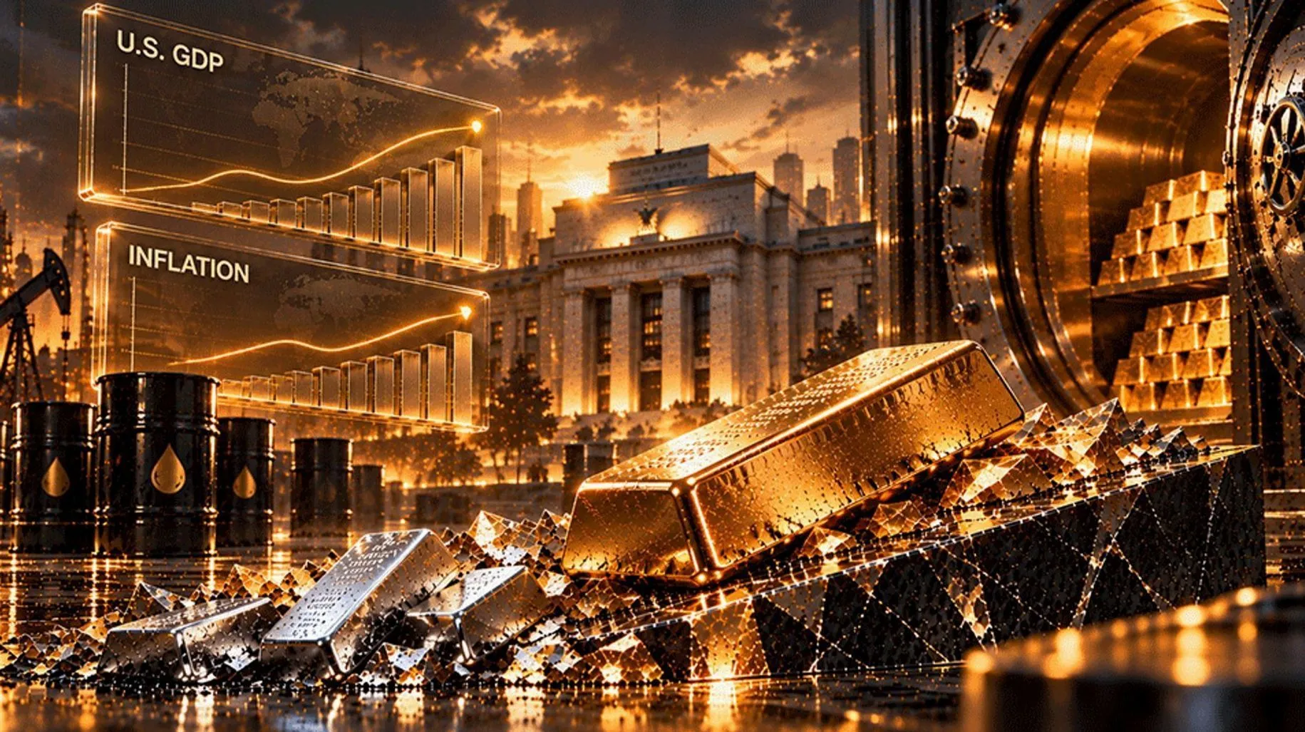 Energy Crisis and Interest Rate Fears Send Precious Metals Into Tailspin