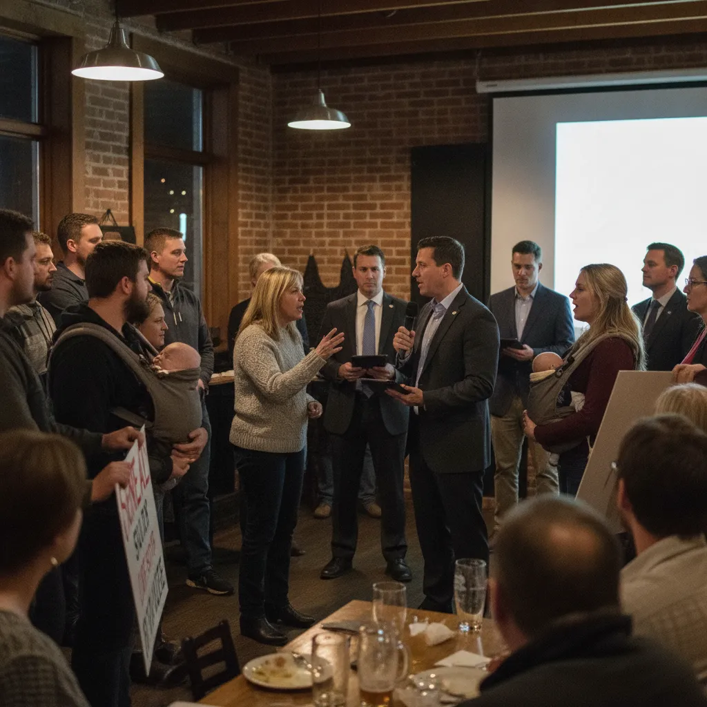 Residents Clash Over High Tech Pivot at Former Crypto Site